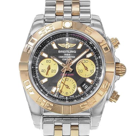 breitling two tone chronomat 41
